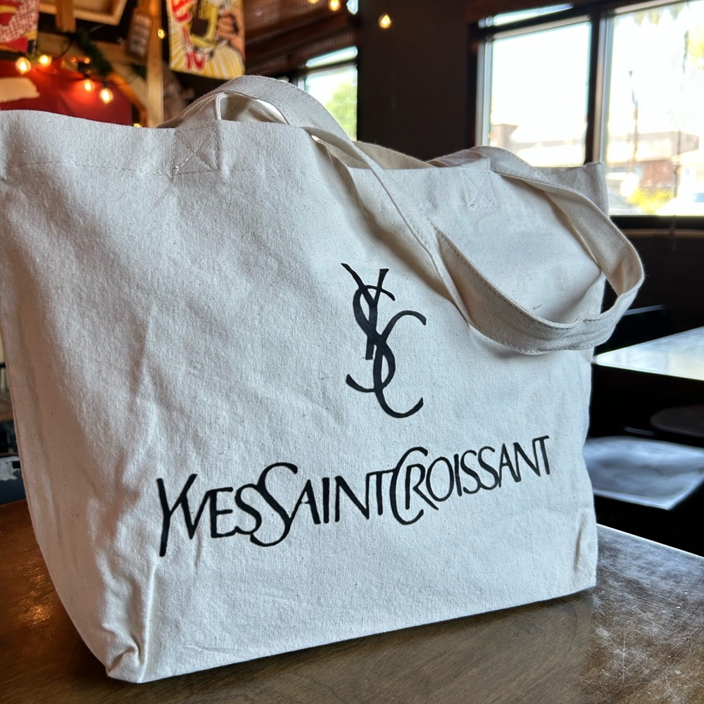 Cream Tote Bag